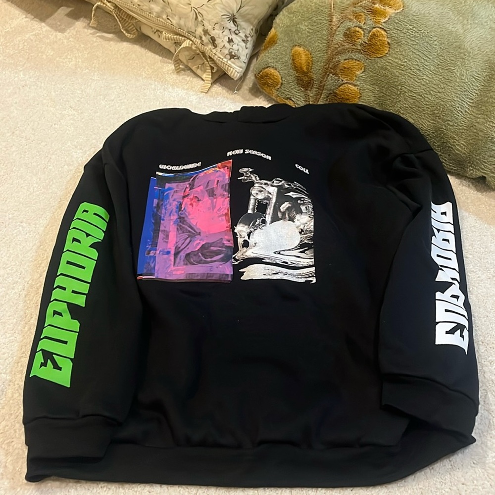 Black hoodie